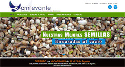 Desktop Screenshot of ornilevante.com